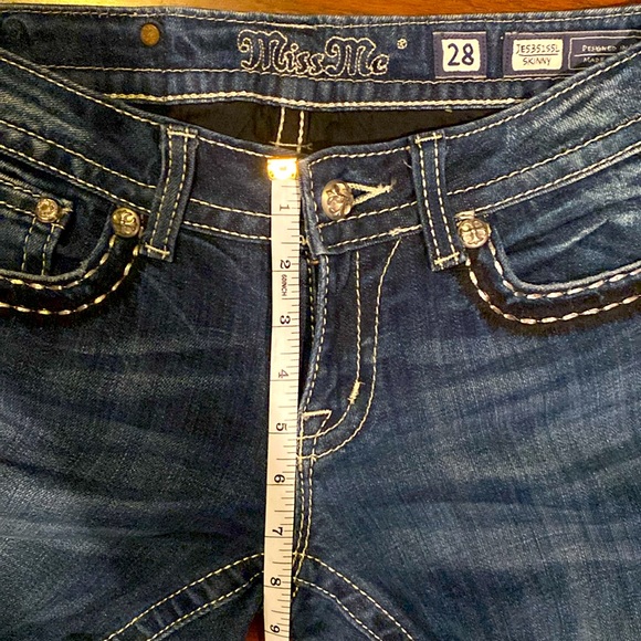 Miss Me Skinny Jeans Size 28 - Picture 7 of 9